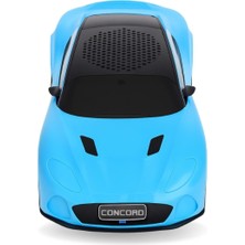 Mavi Araba Tasarımlı Hoparlör - Bluetooth Fm USB Özellikli