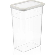 Soft Chef Gri Unisex Viola Dikdörtgen Saklama Kabı 3400 ml Model Kodu: AYS00945GRI