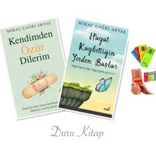 İndigo Kitap Kendimden Özür Dilerim - Hayat Kaybettiğin Yerden Başar (2 Kitap)(Miraç Çağrı Aktaş)