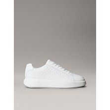 Calvin Klein Erkek Chunky Cupsole Laceup Deri Sneaker