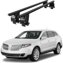 Today Auto Royal Lincoln Mk-T (2010 ve Sonrası) Uyumlu Siyah Ara Atkı Port Bagaj Tavan Barı