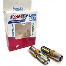 Femex Platinum Çift Duy Beyaz P21W 1157 15W  LED Ampul Femex