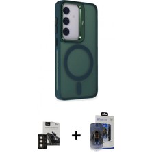 İlk El Grup Ieg™ Galaxy S24 Akış Form - Siyah Vanessa Magic Cam + Gold Pvd Metal Kamera Lens