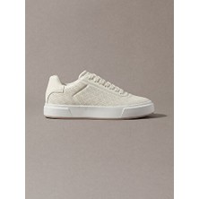 Calvin Klein Kadın Basket Cupsole Oxford Deri Sneaker