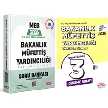 Data Yayınları 2026 Meb Bakanlık Müfettiş Yardımcılığı Yarışma Sınavı Soru Bankası ve Deneme Sınavı Seti
