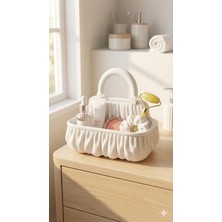 3D Meshing Çanta Görünümlü Makyaj Organizer