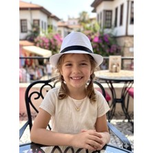 Şapkacımadam Çocuk Hasır Fötr Şapka