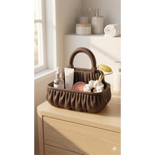 3D Meshing Çanta Görünümlü Makyaj Organizer