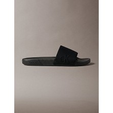 Calvin Klein Erkek Essential Side Logo Detaylı Terlik
