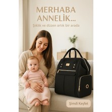 Sevil Çanta Sevil Collection Elite  Anne Bebek Bakım Sırt Çantası