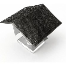 Efeaks Siyah Taşlı Ruhsat Kabı