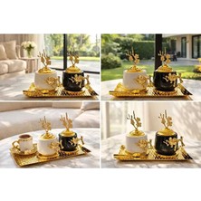 Banum Luxury Lüks Ev ve Ofis Için 4 Parça Tütsülük Set