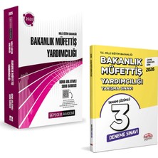 Editör Yayınları Pegem Akademi 2026 Meb Bakanlık Müfettiş Yardımcılığı Konu Anlatımlı Soru Bankası ve Deneme Seti
