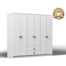 Gardırop 6 KAPILI%100 Mdf Atlas