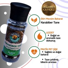 Dört Mevsim Baharat Tane Karabiber – Değirmenli, 90 gr (Değirmenli Pratik Ambalaj)