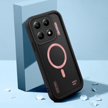 HONTINGA Xiaomi Mi 14T ile Uyumlu Kılıfı Düşüme Önleyici Basitlik Anti Düşme Kamera Korumali Şirin Yaratıcı Siyah Desen Yumuşak Silikon Telefon Kılıfı Kadın ve Erkek Için Uygundur K2-0466