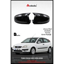 Arabaks Ford Focus Mk2 2004-2008 Yarasa Ayna Kapağı 2'li Takım (Batman Tip, Dayanıklı Malzeme, Kolay Montaj)