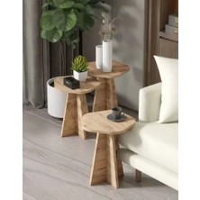 Savita Home Çiçek Zigon Sehpa