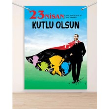 heptex 23 Nisan Hatırası Branda Afişi 160X200