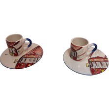 Atelier Keramik Kahve Fincanı Istanbul Silüet