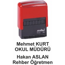 heptex Isim ve Ünvan Kaşesi