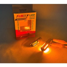 Femex Platinum Tek Duy P21W 1156 15W  Turuncu LED Ampul