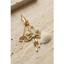 Katia & Bony Taşlı Fiyonklu Bikini Charm Gold