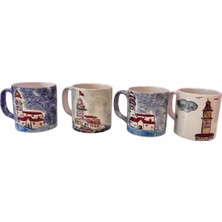 Atelier Keramik Kupa Mug Kız Kulesi