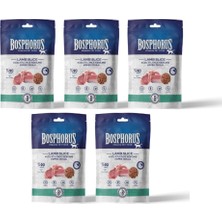 Bosphorus Küçük Irklar Için Kuzu Etli Ince Kesilmiş Köpek Ödülü 80 gr x 5 Adet