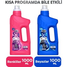 Omo Express Leke Çıkarıcı Renkliler 1000 ml  X1+ Omo Express Leke Çıkarıcı Beyazlar 1000 ml X1