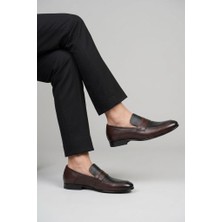 Pisagor PS-2405 Erkek Hakiki Deri Günlük Ayakkabı