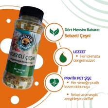 Dört Mevsim Baharat Sebzeli Çeşni Değirmen 180 gr – Et, Tavuk, Sebze Yemekleri Için Baharat Karışımı