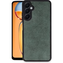 Alkar Ticaret Samsung Galaxy A35 5g Kılıf Aras Deri Kapak - Koyu Yeşil