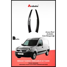 Arabaks Renault Kango 1 Cam Rüzgarlığı 2'li Takım (Mugen Tip, Dayanıklı Malzeme, Kolay Montaj)