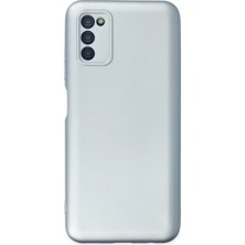 Alkar Ticaret Samsung Galaxy A03S Kılıf Nano Içi Kadife Silikon - Sky Blue