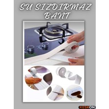 Keskon Su Geçirmez Kendinden Yapışkanlı Sızdırmaz Bant – Mutfak ve Banyo Için Dayanıklı Koruma Bandı