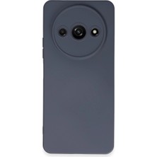 Alkar Ticaret Xiaomi Redmi A3 4g Kılıf Nano Içi Kadife Silikon - Gri