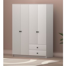 Gardrop 4 Kapılı %100 Mdf Atlas