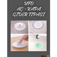 Keskon Gider Filtresi Süzgeçli | Küvet, Banyo ve Lavabo Pompası Tıpası | Aç-Kapa Süzgeç Tıpa