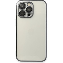 Alkar Ticaret Iphone 13 Pro Max Kılıf Razer Lensli Silikon - Siyah