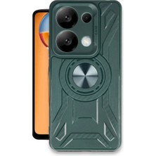 Alkar Ticaret Xiaomi Redmi Note 13 4g Kılıf Lincoln Silikon - Koyu Yeşil