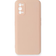 Alkar Ticaret Realme 7 Pro Kılıf Nano Içi Kadife Silikon - Pudra