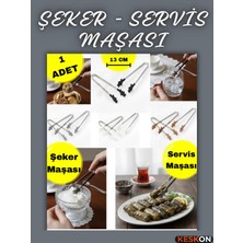 Keskon Silikonlu Şeker Maşası – Kaymaz, Şık ve Pratik Şeker Maşaları