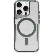 Alkar Ticaret Iphone 11 Pro Max Kılıf Boyi Magsafe Silikon Kapak - Yeşil