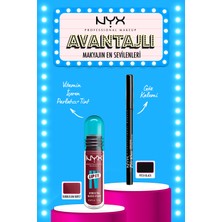 NYX Professional Makeup Nyx Lip Iv Parlatıcı Tint 07 Bubblegum Burst + Nyx Epic Wear Liner Sticks Pitch Black