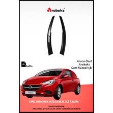 Arabaks Opel Corsa Van Cam Rüzgarlığı 2'li Takım (Mugen Tip, Dayanıklı Malzeme, Kolay Montaj)