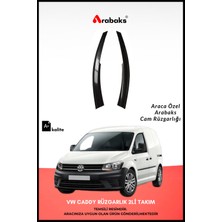 Arabaks Vw Cady Cam Rüzgarlığı 2'li Takım (Mugen Tip, Dayanıklı Malzeme, Kolay Montaj)