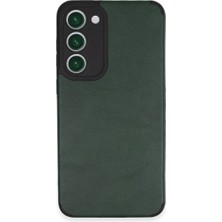 Alkar Ticaret Samsung Galaxy S23 Plus Kılıf Loop Deri Silikon - Yeşil