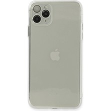 Alkar Ticaret Iphone 11 Pro Max Kılıf Fly Lens Silikon - Şeffaf