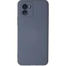 Alkar Ticaret Vivo Y15S Kılıf Nano Içi Kadife Silikon - Gri